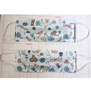 Penis flower pattern face masks
